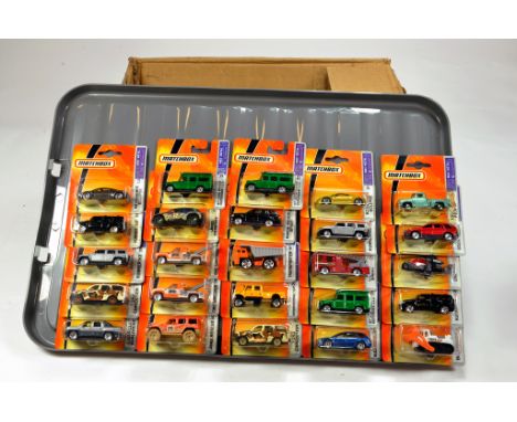 Matchbox 1-75 Modern Series Blister Packs comprising various issues, including some promotional harder to find variations. Ge