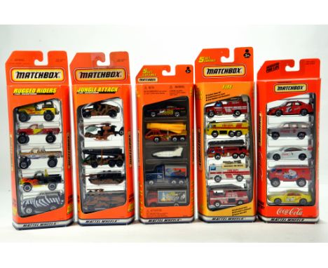 Matchbox 1-75 Modern Issues Gift Pack Sets comprising various issues, including some promotional harder to find variations. G