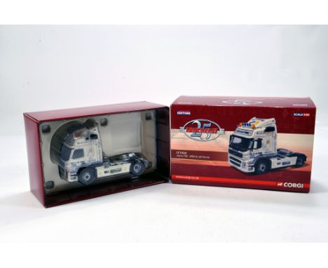Corgi 1/50 Diecast Truck Issue comprising Truckfest Special No. CC13523 Volvo FM Tractor in livery of MM &amp; LM Finnie. NM 
