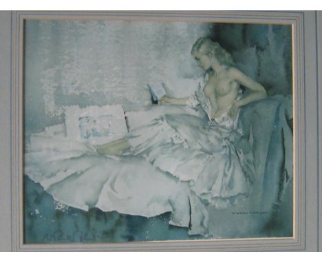 Sir William Russell Flint. British. 1880- 1969. 'Primavera'. Signed in pencil bottom left of the print. Limited edition proof