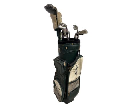 A set of Golf clubs - VIP Tourney V-foil irons  3 through to pitching wedge, together with 52 and 56 degree wedges, plus VIP 