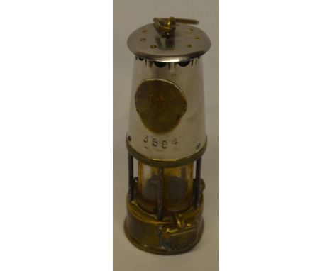 Vintage miner's lamp