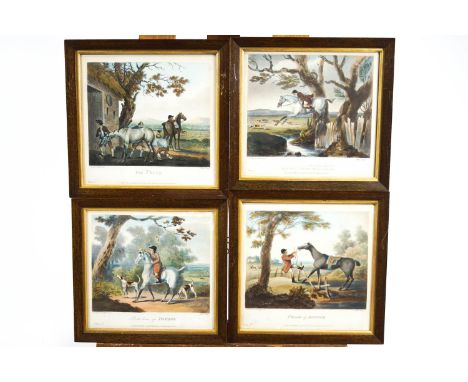 A group of seven coloured equestrian prints, after C Loraine Smith, to include 'Pick Him Up Tom Boy', 'The Trick', 'The Fore 