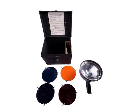 A Second World War USAAF Type C-3A Grimes Model K-3 Signal Light