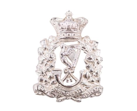A Victorian Dublin Country Light Infantry glengarry badge