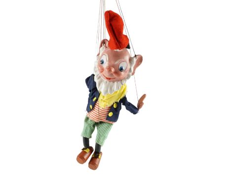 A boxed 1960s Pelham Puppet Big Ears, type SL with moulded head and hair, character by Enid Blyton, 30 cm excluding t-bar, st
