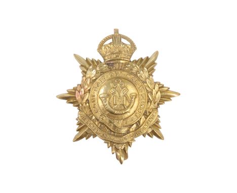 A Duke of Cornwall's Light Infantry pagri badge