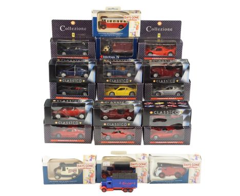Eight Shell Collezione diecast model cars together with Classico etc