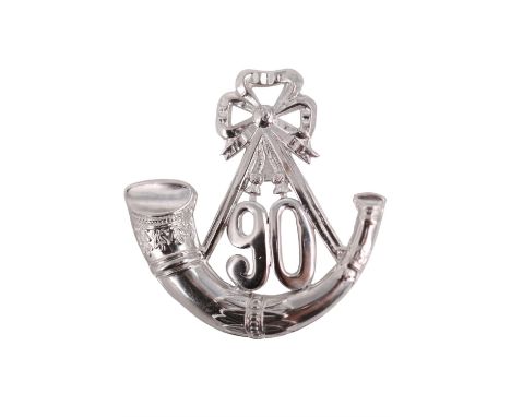 A 90th (Perthshire Volunteers) Light Infantry cap badge
