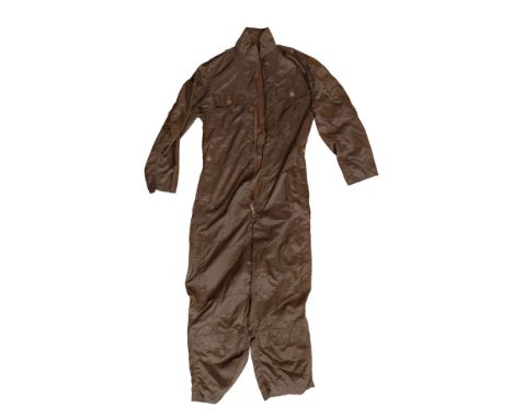 A Second World War US Navy Nylon Light Weight Flying Suit