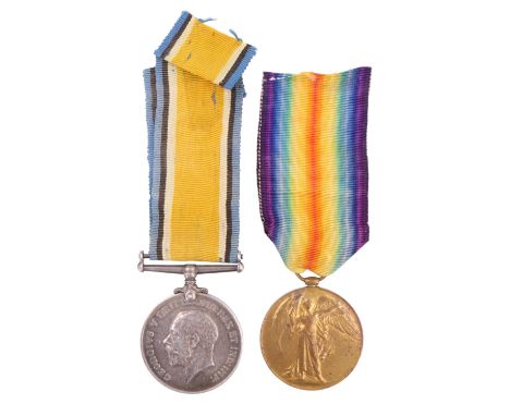 A British War and Victory Medal pair to Pte E A Edwards, 44891, Durham Light Infantry