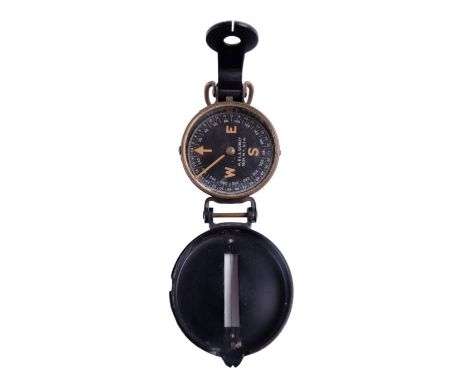 A US military type lensatic compass by W &amp; L E Gurley, Troy, New York