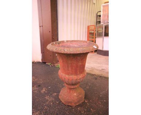 Cast Iron Garden Planter of Classical Form