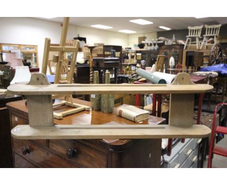 Pine Hanging Double Shelf