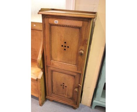 Light Oak Two Door Storage / Food Cupboard