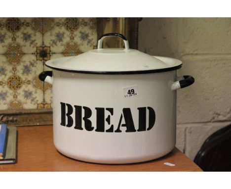 Enamel Bread Bin