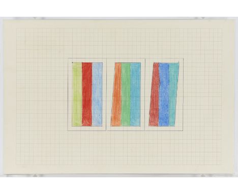 Mark Lancaster,&nbsp;British 1938-2021 -&nbsp;Studies for Exposure I, 1967-68;&nbsp;a set of 6 drawings, wax crayon pencil, p