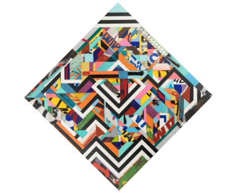 REVOK (Jason Williams),&nbsp;American b.1977 -&nbsp;3652 Canfield, 2013;&nbsp;acrylic, enamel and found objects on panel, 135