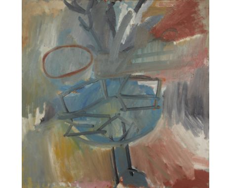 Roy Oxalde,&nbsp;British 1929-2014 -&nbsp;Untitled;&nbsp;oil on canvas, signed on the reverse 'R Oxlade', 96.5 x 96 cm (unfra