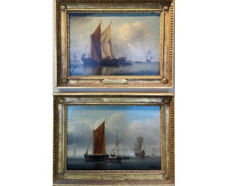 Property of a Gentleman. A pair of 18th century Marine Scenes. By Dominic Serres R.A. (1722 - 1793). Signed and dated "D Serr