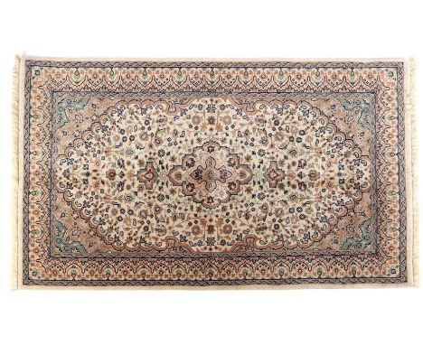 Hand-knotted oriental carpet, 161x92 cm