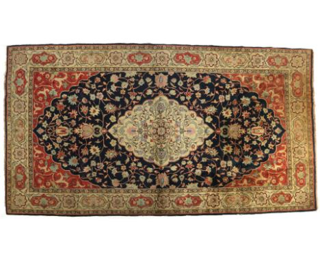 Hand-knotted oriental carpet, Ferahan, 240x150 cm