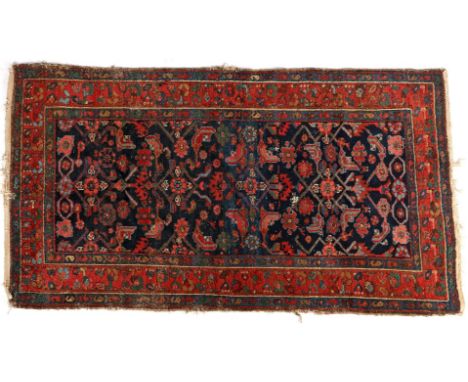 Hand-knotted oriental carpet, Kurdisch Sauj Bulag, 190x107 cm