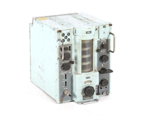 Murphy B-40 receiver in light blue metal case, 43 cm high