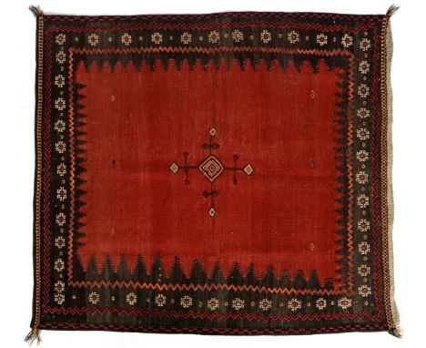 Hand-knotted oriental carpet, Belouch, Sofreh, approx. 1900, 140x110 cm