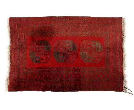 Hand-knotted Belouch carpet, 156x113 cm