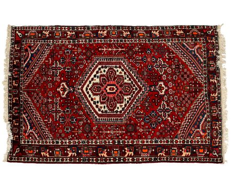 Hand-knotted oriental carpet, 316x210 cm