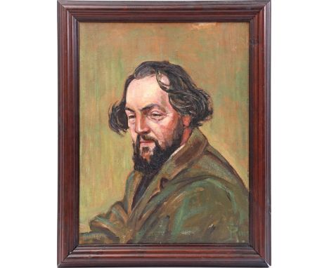 Johannes Leo Anntonius Aloisius Maria (Jan) van Rijckevorsel (1889-1949)Portrait of Antoon Markus (1870-1955), canvas 60x45 c