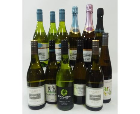 New Zealand White Wine12 bottles  Isabel Estate Sauvignon Blanc 2019; Awatere Valley Sauvignon Blanc 2019; Rapaura Springs Sa