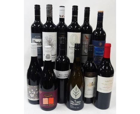 Australian Red Wine12 bottles   Wynns Coonawarra Single Vineyard O'Deas Red Blend 2016; Riddoch Cabernet Sauvignon 2018; Twil