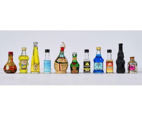 A large collection of miniaturesTo include whisky, vodka, tequila and various others