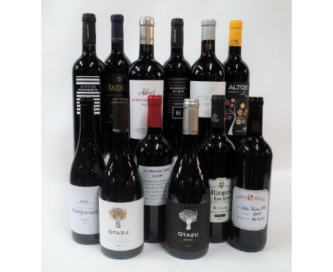 Spanish Red Wine12 bottles  Finca Albret La Vina De Mi Madre Navarra Reserva 2015; Altos de Inurrieta Reserva 2015; Inurrieta