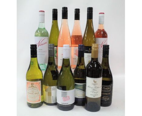 Australian White and Rosé Wine12 bottles  Hahndorf Hill Reserve Gruner Veltliner 2019; Shottesbrooke Single Vineyard Chardonn