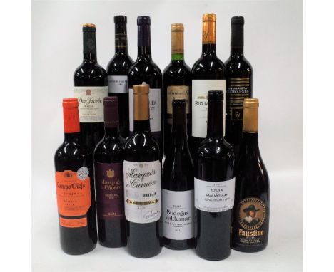 Spanish Red Wine12 bottles  Pata Negra Gran Reserva 2012; Don Jacobo Rioja Reserva 2015; Senorio de los Llanos Valdepenas Gra