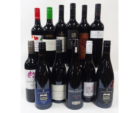 Australian Red Wine12 bottles  Casella Limited Release Shiraz 2015; Kilkanoon Duke Granache 2016; Peter Lehmann Mentor Limite