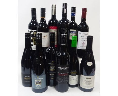 Australian Red Wine12 bottles  Shingleback Unedited Shiraz 2018; Patritti Cabernet Sauvignon 2018; Clairault Cabernet Sauvign