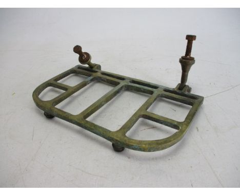 Vintage brass sink drainer. 