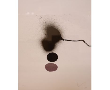 Victor Pasmore (1908-1998), 'Burning Waters' (from 'Visual and Poetic Images'), lithograph, 1988, initialled, dated and numbe