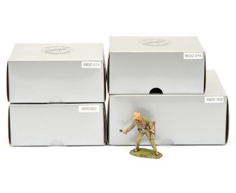 Thomas Gunn Miniatures (Gunn Club Miniatures) - A Group of Boxed Indochina Range Sets.&nbsp; 1/30th scale.&nbsp; Comprising: 