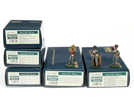 Oryon Collection - History Club - A Group of Metal Soldiers.&nbsp; Comprising Set No: 6022 'British Cavalry "Kings German Leg