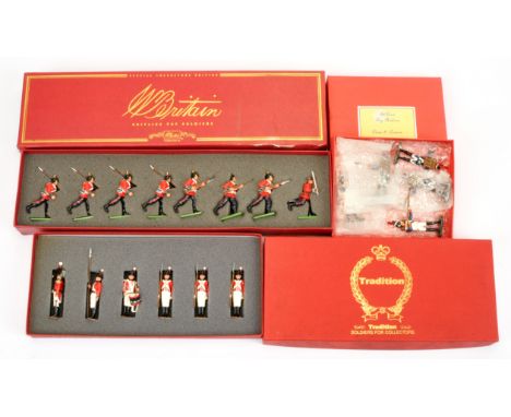 Britains, Tradition &amp; Other - A Group of Metal Toy Soldier Sets.&nbsp; Comprising: Britains Set 00131 'Durham Light Infan