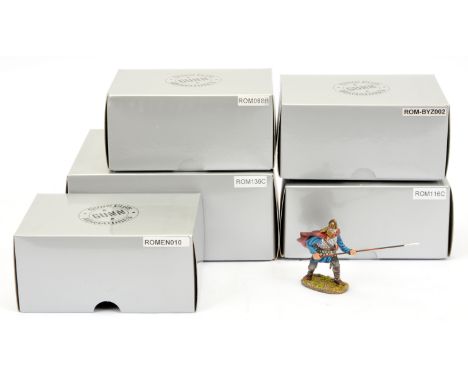 Thomas Gunn Miniatures (Gunn Club Miniatures) - A Group of Boxed Roman Sets. &nbsp;1/30th scale. &nbsp;Comprising: Set No. RO