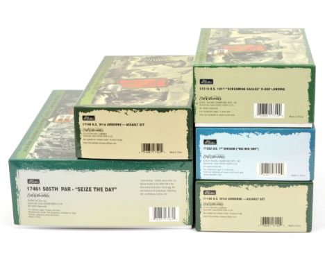 Group of Boxed Britains World War II Sets.&nbsp; Comprising: Set No. 17461 ' "Seize The Day" - 505th Parachute Infantry Regim