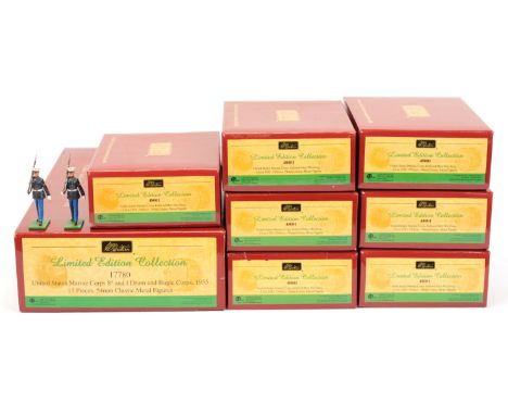 Group of Boxed Britains 'Limited Edition Collection' Sets.&nbsp; Comprising: Set No. 17780 'United States Marine Corps 8th an