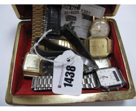 Rotary, Timex, Pulsar, Casio, Westclox and Other Assorted Wristwatches. 