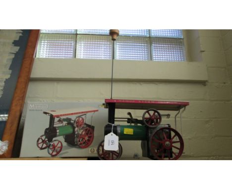 A Mamod steam tractor (boxed)